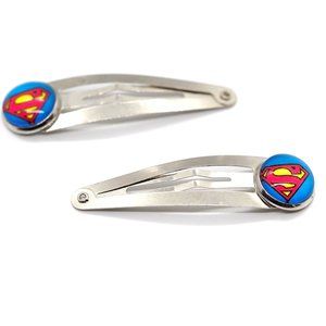 Superman Hairclips
